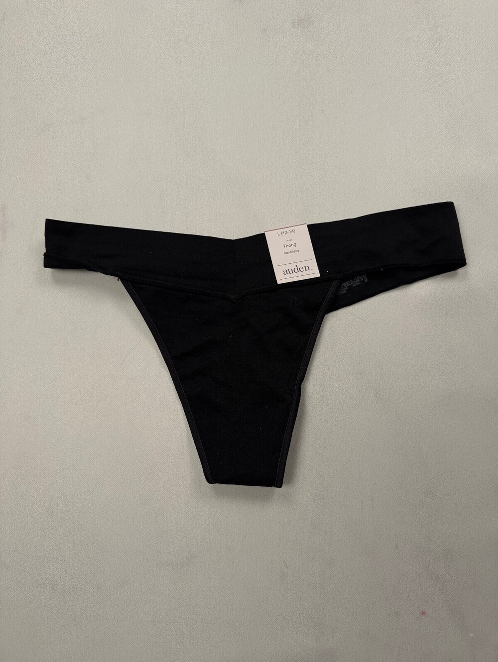 Auden Bikini Black Contemporary Minimalist - Womens L